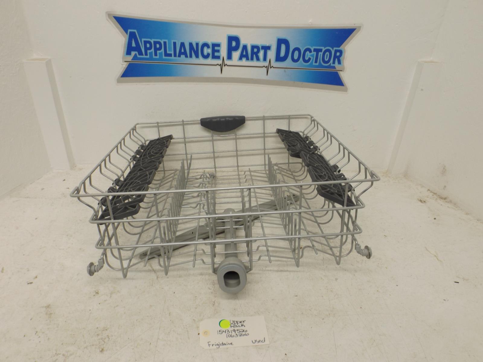 Frigidaire Dishwasher 154319526 1063866 Upper Rack Used Frigidaire Dishwasher 154319526 1063866 Upper Rack Used